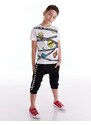 mshb&g Survival Boy's T-shirt Capri Shorts Set