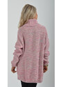 Enjoy Style Světle růžový svetr ES1702