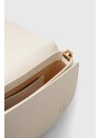 Kožená kabelka Pinko bílá barva, 101510.A0QO