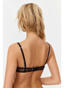 Trendyol Black Lace Capless T-Shirt Bra Knitted Bra