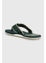 Žabky Tommy Hilfiger SPORTY BEACH SANDAL pánské, zelená barva, FM0FM05020