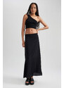 DEFACTO Straight Fit Maxi Skirt