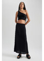 DEFACTO Straight Fit Maxi Skirt