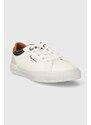 Dětské sneakers boty Pepe Jeans KENTON COURT B bílá barva