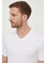 Bavlněné tričko Calvin Klein bílá barva
