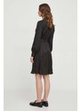 Šaty Dkny černá barva, mini, DD3JQ421