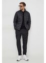 Bunda Calvin Klein pánská, černá barva, přechodná