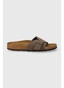 Pantofle Birkenstock Catalina dámské, hnědá barva, 1026510