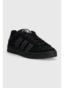 Semišové sneakers boty adidas Originals Campus 00s černá barva, IF8768
