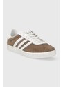 Kožené sneakers boty adidas Originals Gazelle 85 hnědá barva, IG6220