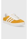 Kožené sneakers boty adidas Originals Gazelle 85 žlutá barva, IG6221
