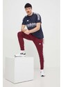 Tréninkové tričko adidas Tiro tmavomodrá barva, s potiskem, IS1501