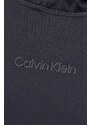 Mikina Calvin Klein Performance pánská, černá barva, s kapucí, s potiskem