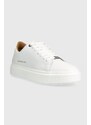 Sneakers boty Alexander Smith London bílá barva, ALAZLDM9012TWT