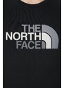 Bavlněné tričko The North Face M S/S Easy Tee černá barva, s potiskem, NF0A87N5JK31