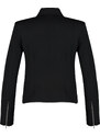 Trendyol Black Zipper Detail Woven Shirt