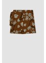 DEFACTO Linen Mini Skirt