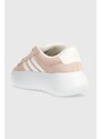 Semišové sneakers boty adidas GRAND COURT růžová barva, IE1104