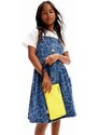 Dětské riflové šaty Desigual mini