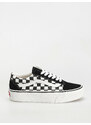 Vans Old Skool Platform (checker)černá