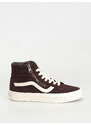 Vans Sk8 Hi Reissue Side Zip (cozy hug dark brown)hnědá