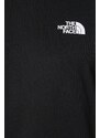 Bavlněné tričko The North Face M S/S Redbox Tee černá barva, s potiskem, NF0A87NPJK31