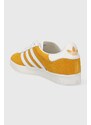 Kožené sneakers boty adidas Originals Gazelle 85 žlutá barva, IG6221