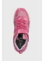 Sneakers boty Geox ASSISTER x Disney fialová barva