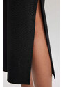 DEFACTO Normal Waist Midi Knitted Skirt