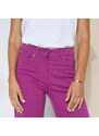 Blancheporte Široké strečové kalhoty, malá postava purpurová 36