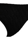 Trendyol Black Tied Textured Regular Bikini Bottom