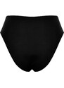 Trendyol Black Knotted High Waist Regular Bikini Bottom