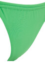 Trendyol Green Tunnel High Leg Brazilian Bikini Bottom