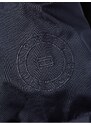 Tmavě modrý dámský péřový kabát Tommy Hilfiger - Dámské