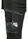 Canis CXS Kalhoty LEONIS pánské černé s šedými doplňky 46