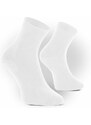 VM BAMBOO MEDICAL Speciální antibakteriální ponožky bílé 35-38