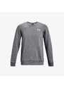 Pánská mikina Under Armour Essential Fleece Crew Gray