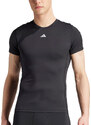 Triko adidas Techfit Aeroready T-Shirt Schwarz is7606