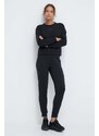 Tepláky Calvin Klein Performance černá barva, hladké