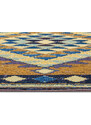 Hanse Home Collection koberce Kusový koberec Cappuccino 105874 Peso Yellow Purple - 80x165 cm