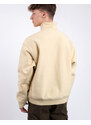 Carhartt WIP Half Zip American Script Sweat Rattan