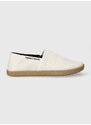 Espadrilky Tommy Jeans TJM ESPADRILLE STREET béžová barva, EM0EM01386