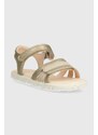 Dětské sandály Geox SANDAL HAITI béžová barva