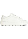 Kožené sneakers boty Geox D SPHERICA ECUB-1 bílá barva, D45WEB 00085 C1000