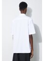 Bavlněná košile Fred Perry Oxford Shirt bílá barva, regular, s límečkem button-down, M5503.100