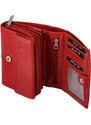 Dámská kožená peněženka červená - Bellugio Odetta červená