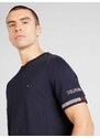 TOMMY HILFIGER Tričko námořnická modř / červená / bílá