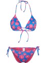 Trendyol Floral Patterned Triangle Tie Bikini Set