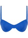 Trendyol Saxe Blue Balconette Bikini Top