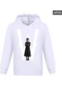 Dívčí mikina střihu "hoodie" s potiskem Wednesday Addams